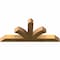 Ekena Millwork Richland Rough Sawn Timber Gable Bracket, Western Red Cedar, 48"W x 22"H x 4"D x 4"F, 11/12 Pitch GBW048X22X0404RIC00RWR - alternate 3